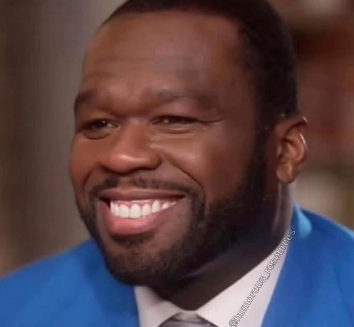 50 Cent smiling Meme Template | Insider Memes | Viral Meme Generator