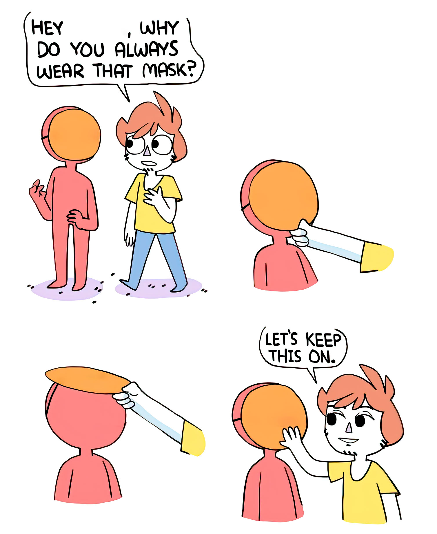 Keep Mask Let's keep this on mask Meme Template | Insider Memes | Viral Meme ...