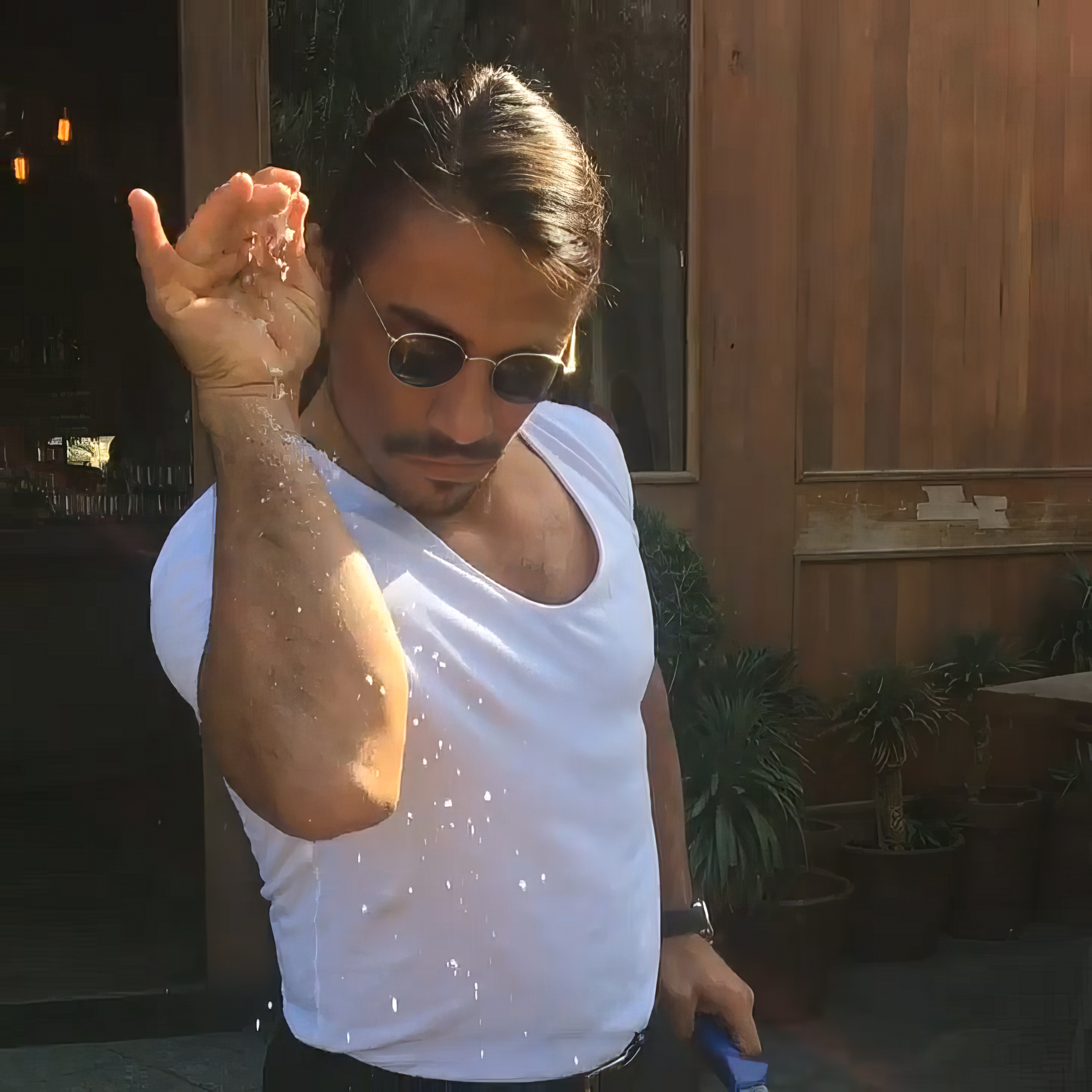 Salt bae original 01 Meme Template | Insider Memes | Viral Meme Generator