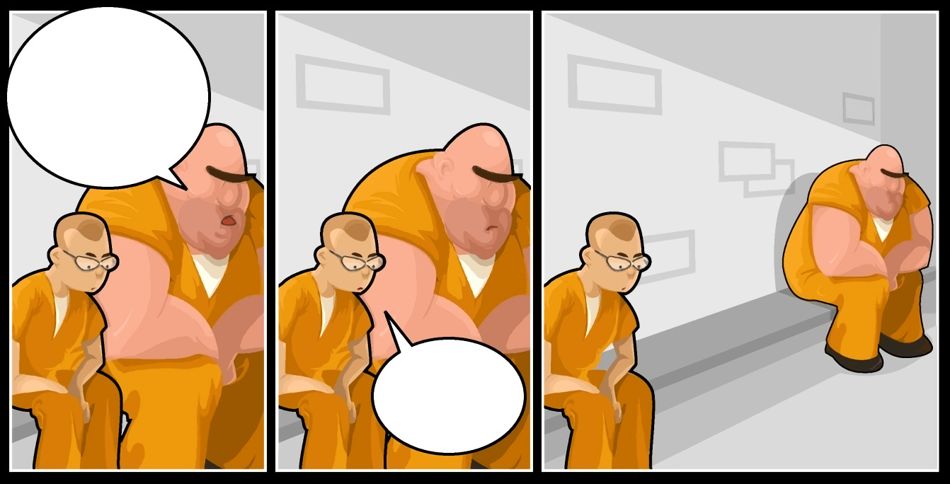Buff guys in prison Meme Template | Insider Memes | Viral Meme Generator