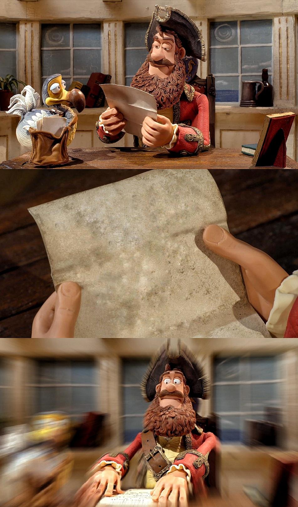 Pirate Captain mind blown