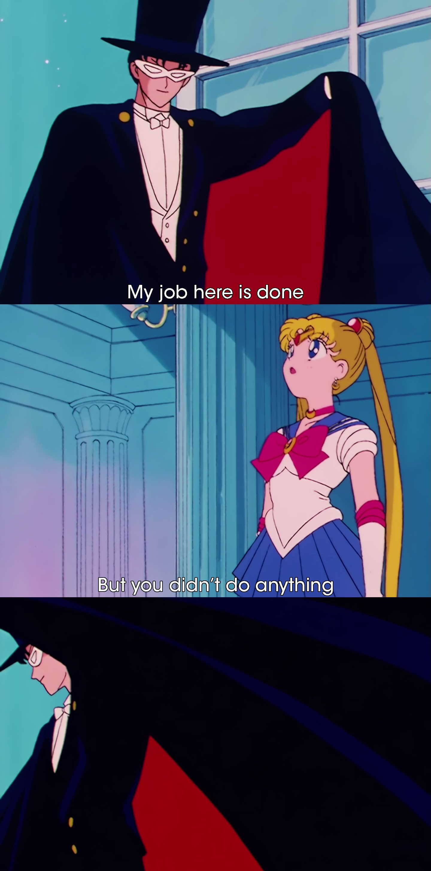 Tuxedo Mask my job here is done