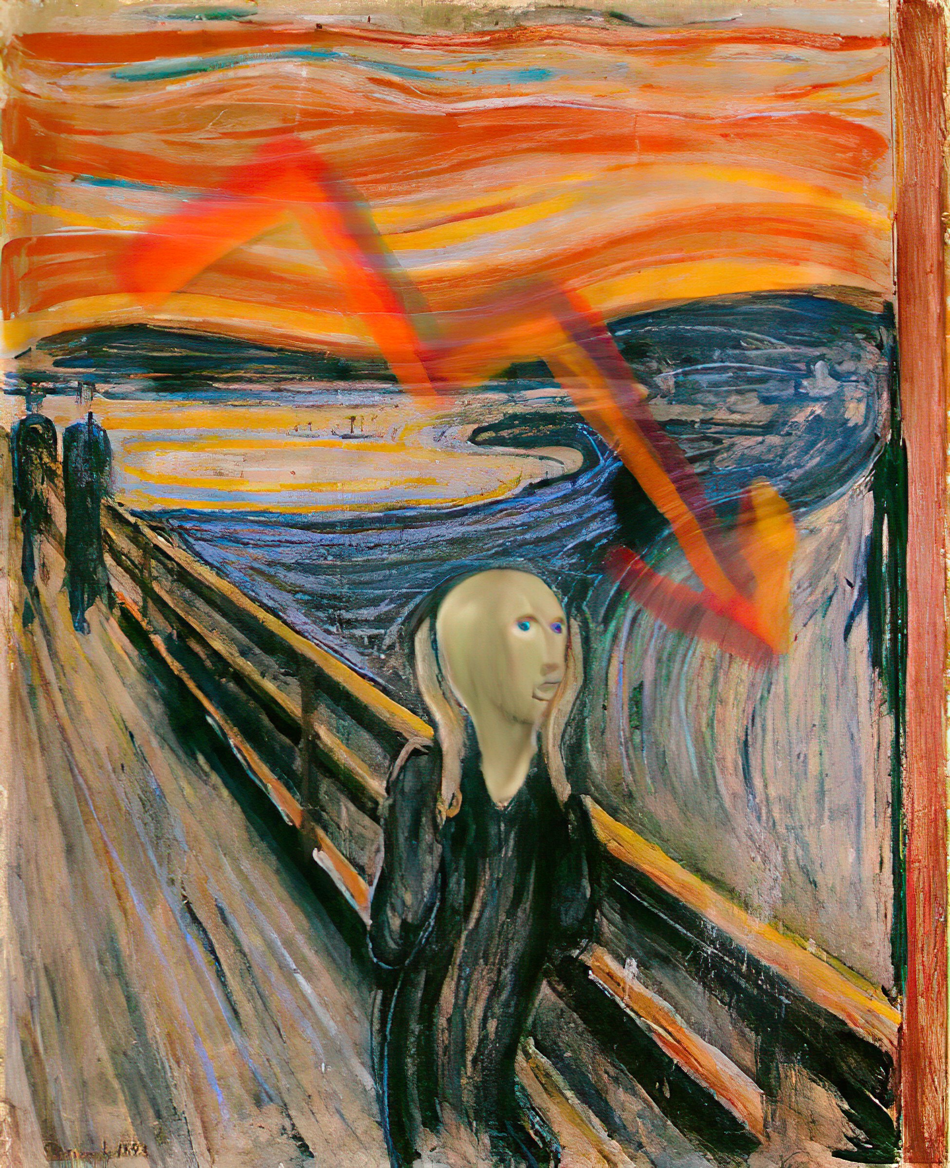 The Scream painting