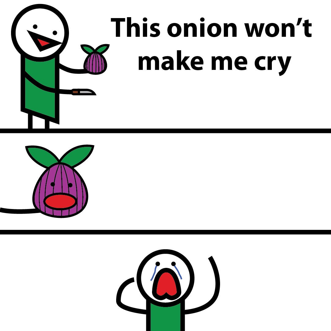 This onion won't make me cry