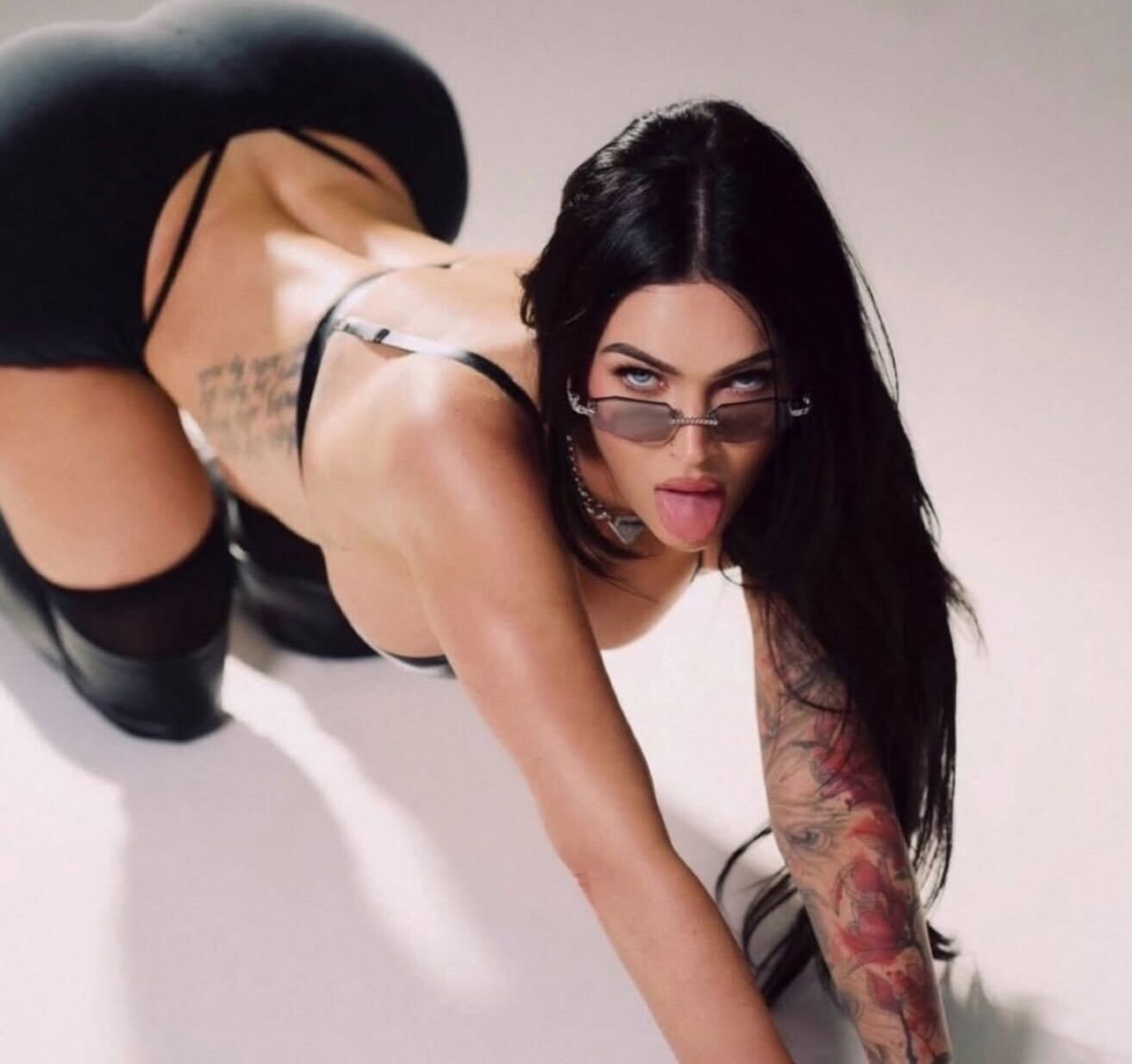 Meghan Fox photoshoot Example Tagline: How quitting my job and disappearing looks at me on a Wednesday afternoon