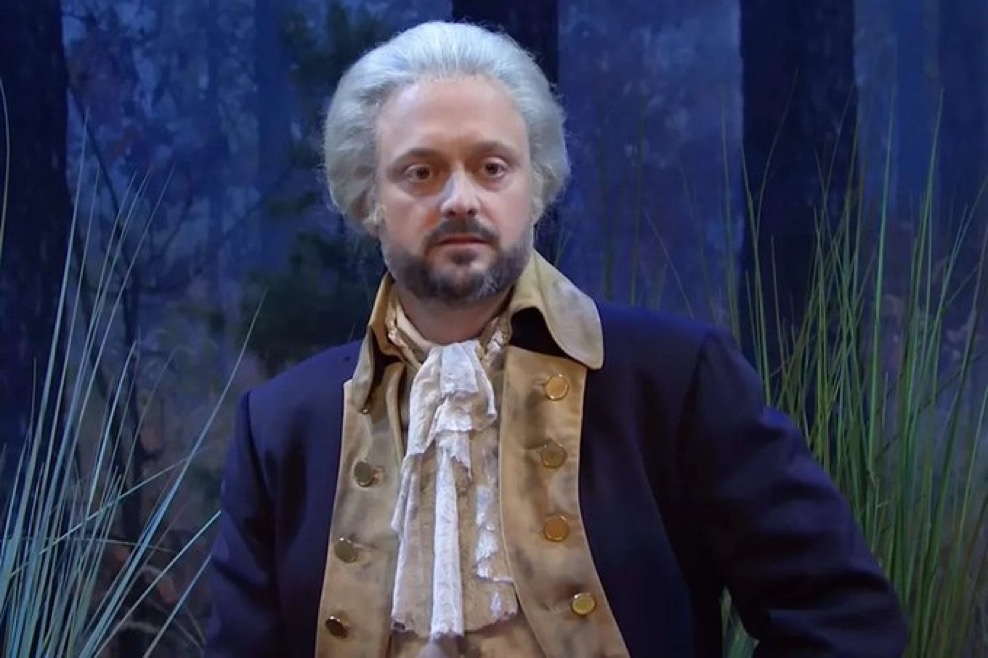 George Washington SNL Nate Bergatze